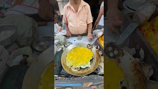 Perfect Indian Omelette Making  Indian Street food shorts [upl. by Bixby]