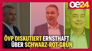 ÖVP diskutiert ernsthaft über SchwarzRotGrün [upl. by Rog]