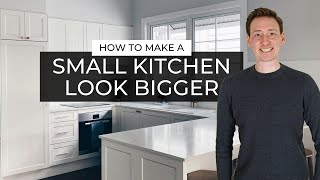 12 Design Tricks To Make A Small Kitchen Look amp Feel Bigger [upl. by Hein]