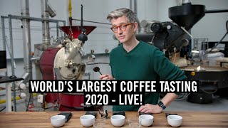 LIVE The Worlds Largest Coffee Tasting [upl. by Nattie]