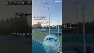 Im a netball playing I communicate in  fypyoutube followme preppy netball netball4lifeee [upl. by Lachlan]