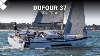 Dufour 37 Sea Trial  The Yacht Sales Co [upl. by Emearg349]