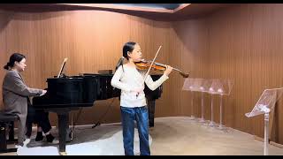 Viotti Violin Concerto No22 in A minor 1st mov cadenza by Joachim 이다현 10yrs [upl. by Aztinaj]