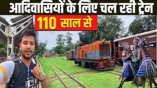 110 Years old Bilimora Waghai NG train for Tribals through Lush green ghats [upl. by Aiva]