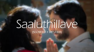 Saaluthillave l Slowed amp Reverb [upl. by Prebo]