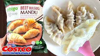 🇰🇷 Bibigo Beef Bulgogi Mandu  Costco Product Review [upl. by Kenti]