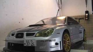 RC Dyno HPI Drift Subaru WRX WRC STI turbo [upl. by Stovall738]