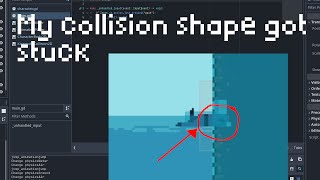 Godot 43  My collision shape got stuck [upl. by Yetti]