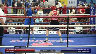 Haringey Box Cup Live Finals  Ellis Booth v Sarah JoyRay [upl. by Briant548]