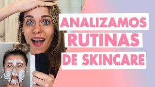 Analizamos rutinas de skinCare  dermatóloga reacciona 🫣 [upl. by Nnagem]