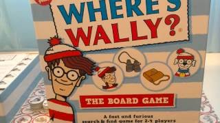 Wheres Wally Board game review  Bumf Box [upl. by Innob]