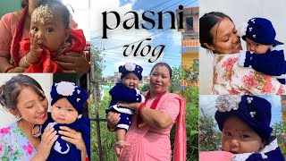 MIVAN PASNI VLOG❤️  CUTIEPIE BEING IRRITATED😒 TAMANG CULTURE SPECIAL VLOG  VLOG 7 [upl. by Ainar237]