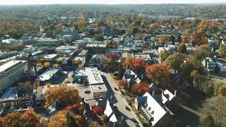 Jenkintown PA  Autumn Drone [upl. by Rhody]