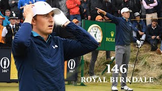 JORDAN SPIETH wins The Open from THE DRIVING RANGE [upl. by Aiem]