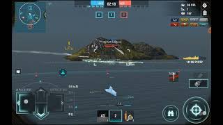 World of Warships Blitz  Tier 6 UK Light Cruiser Leander 16 [upl. by Ennyl716]