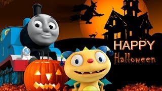 Halloween Song with Henry Hugglemonster and Thomas the train [upl. by Arait965]