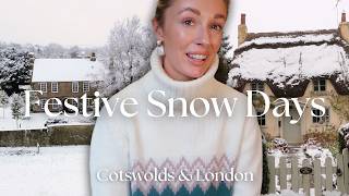 Cotswolds Cosy Snow Day ❄️ THE VLOGMAS PREQUEL  Hearty Chicken Bone Broth amp Winter Wonderland [upl. by Drofhsa]