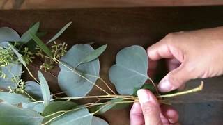 Easy to do centerpiece foliage garland [upl. by Nemaj]