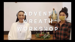 Advent Wreath Workshop  How to Make an Advent Wreath [upl. by Farwell895]