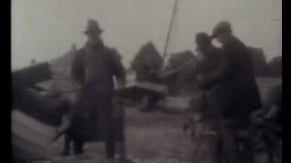 Spratting  Landing a good catch on Southwold beach in 1929 [upl. by Ellehcer85]