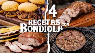 Las 4 Mejores Recetas de Bondiola que no Fallan  Locos X el Asado [upl. by Regdirb633]