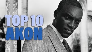 TOP 10 Songs  Akon [upl. by Mosra]