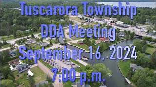 Tuscarora Township DDA Meeting September 16 2024 [upl. by Nitsirhc]