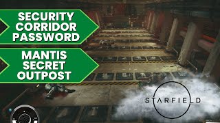 Mantis Security Corridor Password Denebola Ib Secret Outpost  Starfield [upl. by Adnoraj]