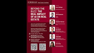 Beyond the Buzz The Real Impact of AI on Real Estate [upl. by Jorgenson]