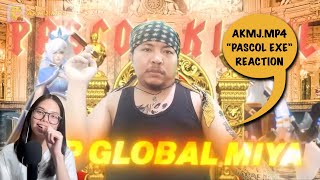 TOP GLOBAL MIYA TERBARBAR  PASCOL EXE  AKMJMP4 REACTION [upl. by Brendan]