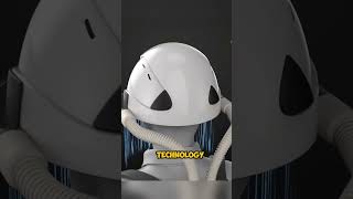 This hard hat creates clean air around your face technology trueinnovation geartechnology [upl. by Allenod]