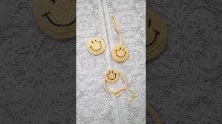 Crochet smiley faces 😃😄😁 كروشيه الوجة المبتسم crochet crochetforbeginners كروشيهللمبتدئين [upl. by Ayeki]