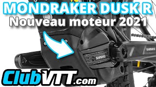 Wouaw nouveau vtt électrique enduro MONDRAKER DUSK R 2021 avec le nouveau moteur SHIMANO EP8  573 [upl. by Nitreb]