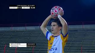 Serie A  Fecha 1  Bella Vista Paysandú 22 Nacional Nueva Helvecia [upl. by Niarb899]