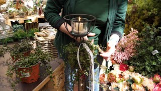 DIY  Windlicht für den Garten mit Mühlenbeckia [upl. by Robet]