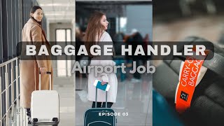 How To Work Baggage Handler In Airport Job   baggage handler Job  AI Job Training [upl. by Langille163]