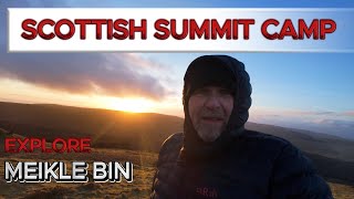 EXPLORE MEIKLE BIN  SCOTTISH MOUNTAIN SUMMIT CAMP  CAMPSIE HILLS [upl. by Llevram]