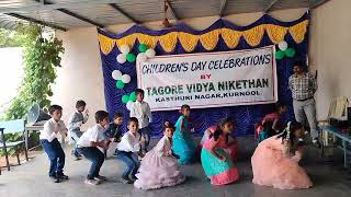 chota bacha song dance performance from Tagore vidya niketan school Kurnool [upl. by Shaina329]