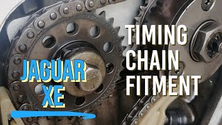 Jaguar XE Range Rover Timing Chain Fitment [upl. by Berkeley181]