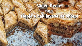 BAKLLAVA TRADICIONALE TURKE QE SHKRIHET NE GOJE 2024 [upl. by Heppman755]