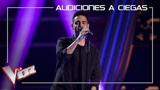 Juanjo García canta Y ahora  Audiciones a ciegas  La Voz Antena 3 2019 [upl. by Ainosal]