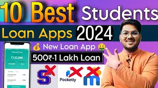 Top 10 Loan Apps For Students 2024  Get Rs100000 Limit  Students loan app  New Loan 2024 Student [upl. by Berstine]