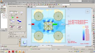 Robot Structural Analysis Pile Cap on 4 piles Analysis Finite Element [upl. by Allenaj]