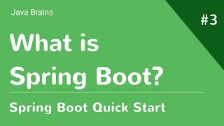 Spring Boot Quick Start 3  What is Spring Boot [upl. by Hserus]