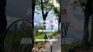 Ride to Mini worlds end Rathkeale pathana madulsima Sri lanka🇱🇰 srilanka motorcycleadventure [upl. by Drahcir]