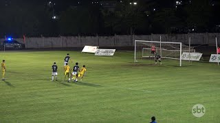 Sub17 do Nova Mutum sofre revés em jogo de ida das quartas finais [upl. by Lehar]