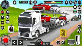 Car Transport PRO Truck Game  US Car Transporter Simulator 3D  Android Gameplay game 9 [upl. by Uohk]