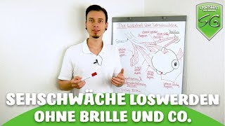 Sehschwäche beheben ohne Brille Kontaktlinsen und Operation [upl. by Rosinski]