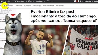 EVERTON RIBEIRO SE EMOCIONA [upl. by Onitnatsnoc162]