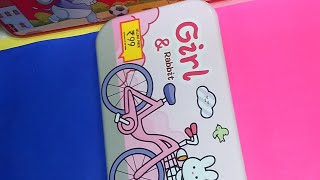 cute pencil case unboxing 💖✨️💕 asmr asmrsound asmrstationary asmrsounds asmrvideo unboxing [upl. by Navonoj]